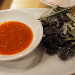 高円寺 焼肉ここち - センマイ刺し