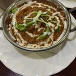 STAR - カダイカレー．3つの中で1番辛くしたけど玉ねぎの甘みで食べやすい。