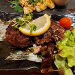 旬菜居酒屋 凛 - あみ焼ハンバーグ