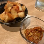 焼肉食堂 昭和商店 かね村 - カクテキ、チャンジャ