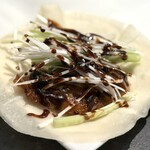 海鮮ブッフェダイニング 銀座八芳 - 味噌たっぷり。