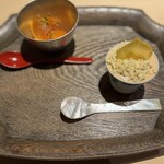 炎水 - 和栗アイスクリーム　柿