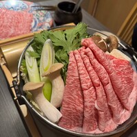 しゃぶしゃぶ 吟半 お台場店 - 【メイン】すき焼き