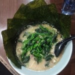 千家 - お詫びの気持ちの海苔7枚！大サービスのレン草増し