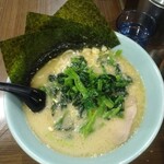 千家 - (参考)通常のラーメン(並)レン草増し