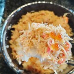 光る海 - ズワイかにめし