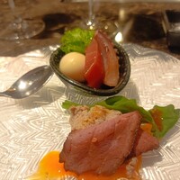 鉄板焼き 太縁 - 