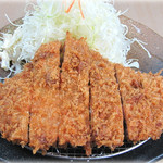 りぶろーすかつ定食 Set meal with fried pork rib loin