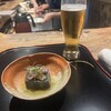 明日香 - ごまよせ豆腐、上に乗っているのは、車子