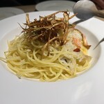 津daRumA - ごぼうとズワイガニのパスタ