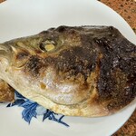 朝日鮨 - ハマチカマ