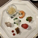 晁隆房 - 前菜盛り合わせ