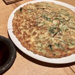 胡麻 セサミ - にらいっぱいのチヂミ(大)