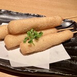 胡麻 セサミ - 串揚げ モッツァレラチーズ