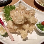 胡麻 セサミ - たら白子天ぷら（本日のおすすめメニュー）
