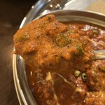 タージ・マハル - マトンキーマ6辛（激辛）はグリーンチリ入りです