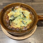 洋食 金宝堂 - 焼カレー、グツグツさせながら出て来ます