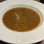 Bistro&Cafe KIZKI - 魚介のスープは濃厚