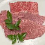 岡半 - 4x田村牛ヒレ + 1x田村牛ロース