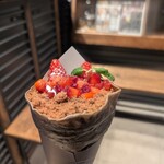 Tripot cafe BAKE stand - ストロベリーショコラケーキ