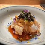 割鮮 入たに - 【 伊勢海老　キャビア 】