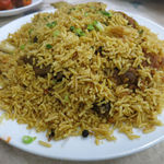 カシミール -  金曜日限定メニュー・マトンプラオ（パキスタン・インドの羊肉ピラフ）2014年5月