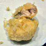 天ぷら処 こさか - フグ白子の天ぷら（２０１４年５月） 