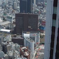 土佐料理 祢保希 新宿店 -  新宿野村ビル 50Fから大ガード方面の眺め