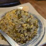 大砲ラーメン  - 具は玉子と高菜のストロングスタイル❗️