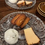 291010 - アイスバスクチーズケーキと焼きたてフィナンシェ