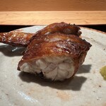 割鮮 入たに - 　播州百日鶏の手羽先