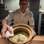 割鮮 入たに - 【 蟹ご飯 】