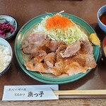 浜っ子 - ランチしょうが焼き定食(150g)
      