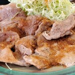 浜っ子 - ランチしょうが焼き(150g)(近景)