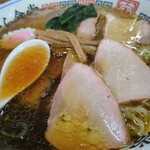 とら食堂 - 焼豚ワンタン麺大盛1,740円