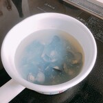 くぼや - いい感じに貝が開いてきたー