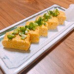 くぼや - 出汁巻卵　斜めから