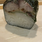 鮨 波づき - 焼き鯖棒鮨