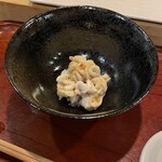 鮨 波づき - 焼タラ白子飯