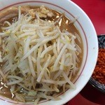 千里眼 -  ラーメン麺130g ニンニクカラアゲ別 730円 