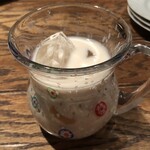 Bistro TATSU - ティフインミルク　紅茶のお酒。これはミルクティーと間違える甘さ。アルコールだという事を忘れるので飲み過ぎにご注意！とっても美味しかったです