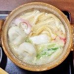 みのや - 肉汁水餃子白味噌煮込み