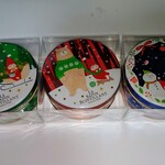 神戸風月堂 - 料理写真:クリスマスパッケージのミニゴーフル 3個