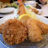 とんかつ まい泉 青山本店 - ミックスフライ定食