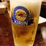 大蔵 横浜西口店 -  生ビールで乾杯♪