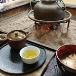 お茶の洞之園 - ぜんざい、500円。