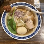 だし廊 仙台南町通り本店 - 塾玉海老だし藻塩そば