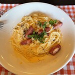 南欧田舎料理のお店タパス - カルボナーラ