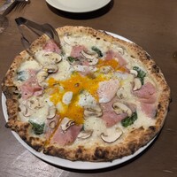 The Kitchen Salvatore Cuomo GINZA - プロシュートコットとキノコ、たまごのビスマルク