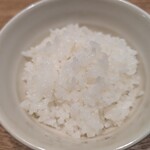 とんかつ成蔵 - おコメは美味しいです。量は少ないですね、